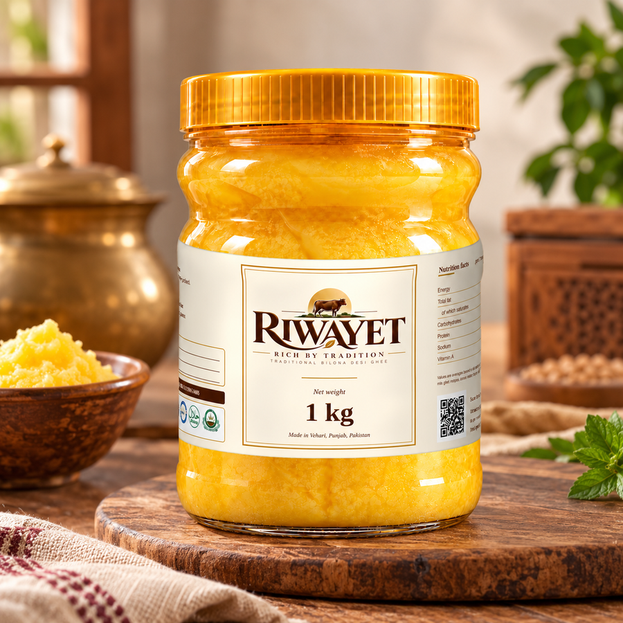 RIWAYET Bilona Desi Ghee 1 KG jar product image